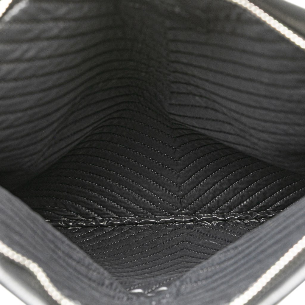 Chanel Chevron Calfskin Boy Fold Over Clutch - 4