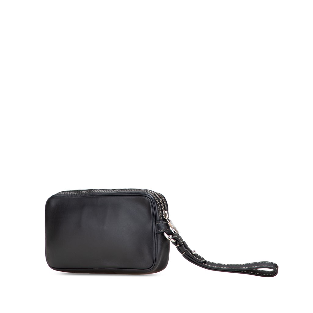Louis Vuitton Calfskin Eclipse Pochette Volga - Back view