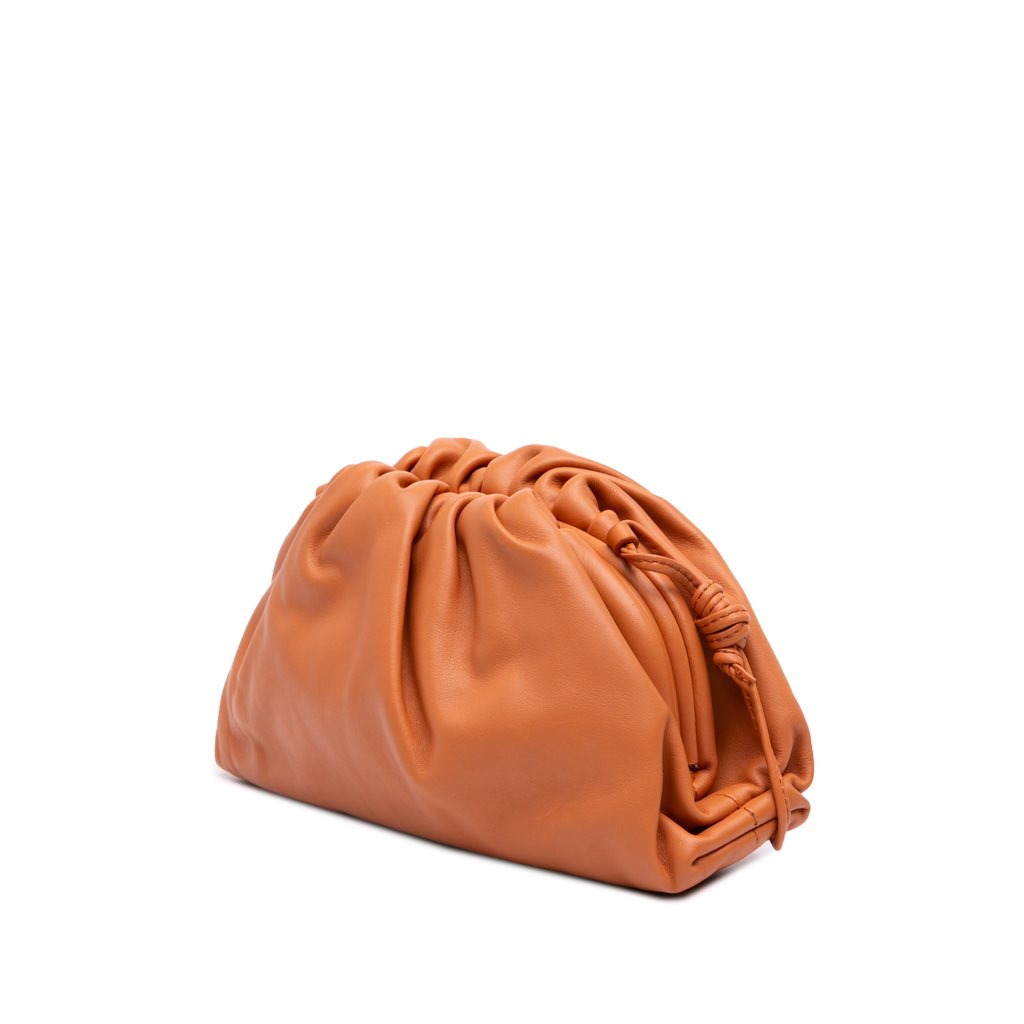 Bottega Veneta Lambskin The Mini Pouch Crossbody - Back view