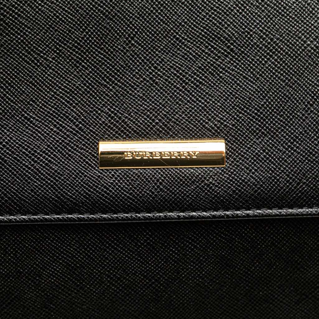 Burberry Leather Shoulder Bag - 5