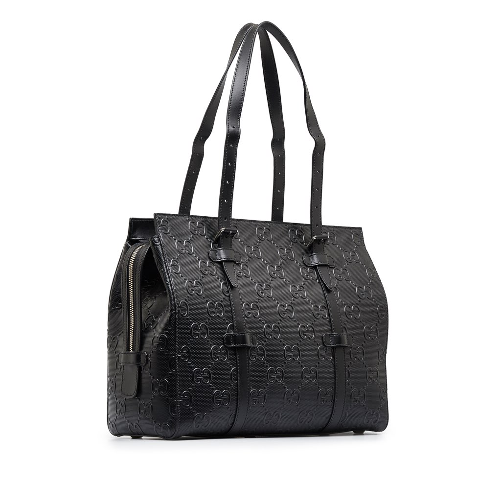 Gucci GG Embossed Tote - 2