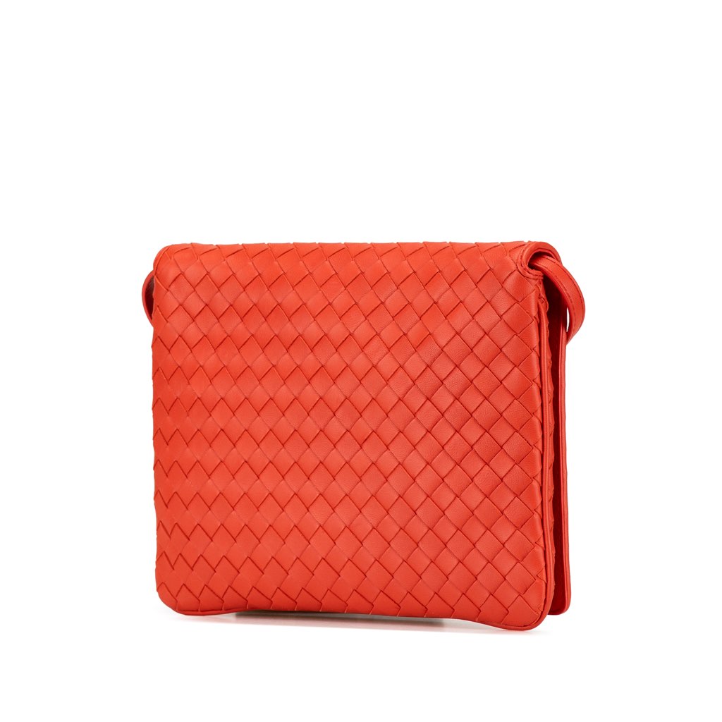 Bottega Veneta Nappa Intrecciato Flap Crossbody - 2