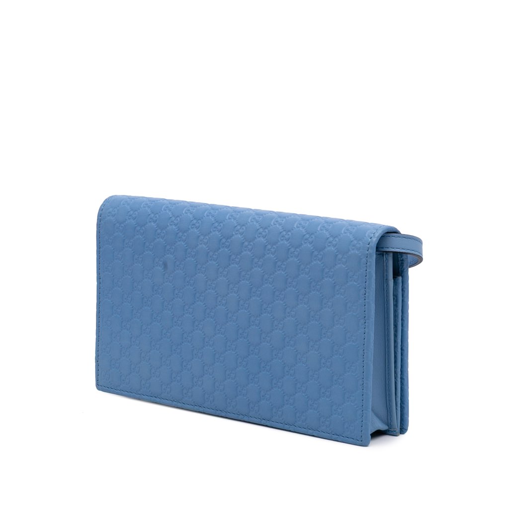 Gucci Microguccissima Wallet on Strap - 2