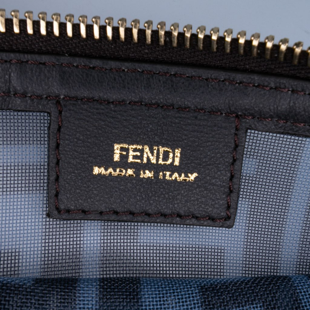 Fendi FF Mesh Pouch - Side view