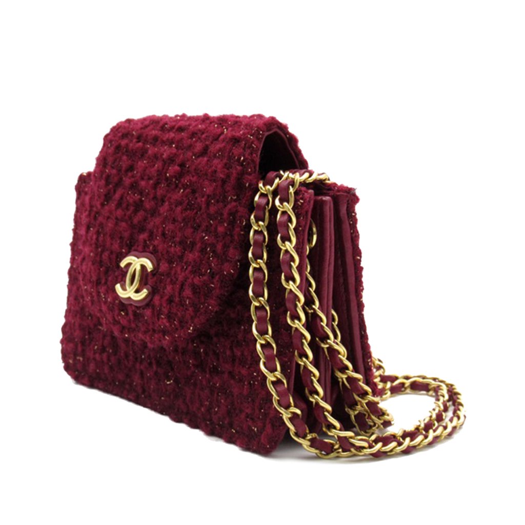 Chanel CC Tweed Crossbody - 2