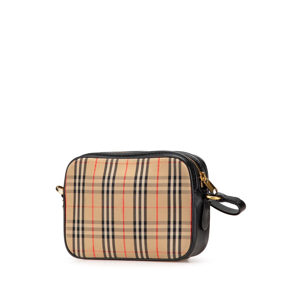 Burberry Haymarket Check Canvas 1983 Link Crossbody - 2