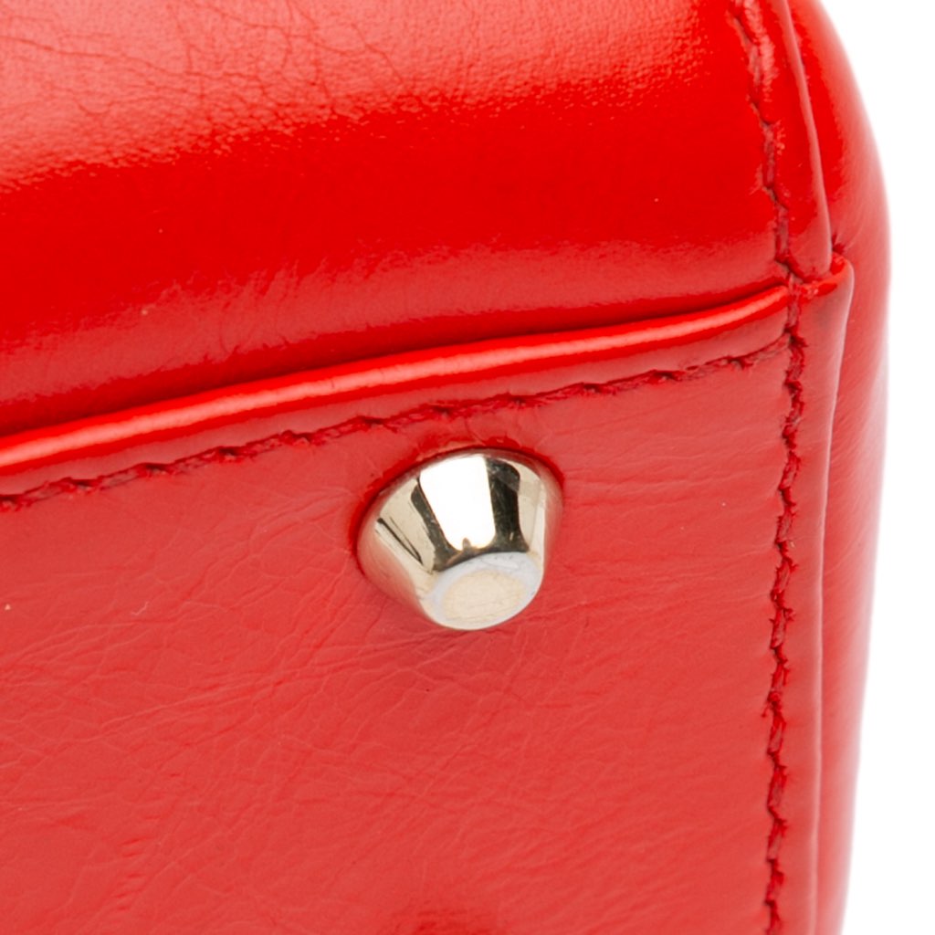 Dior Mini Calfskin Sequin Embellished Lady Dior - Image 14