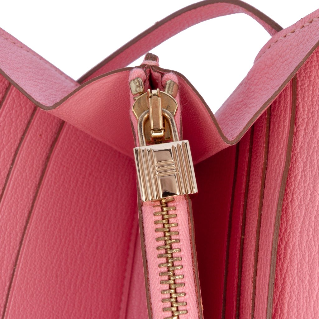 Hermès Chevre Mysore Kelly Longue Wallet - 5