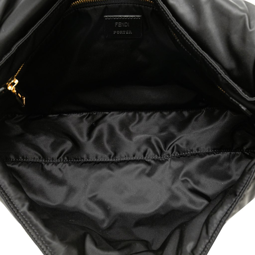 Fendi Porter Nylon Baguette Satchel - 4