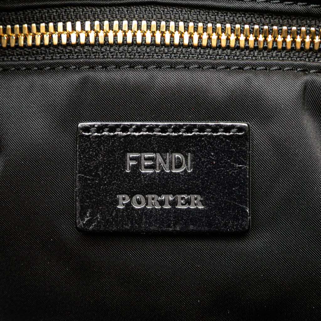 Fendi Porter Nylon Baguette Satchel - 5