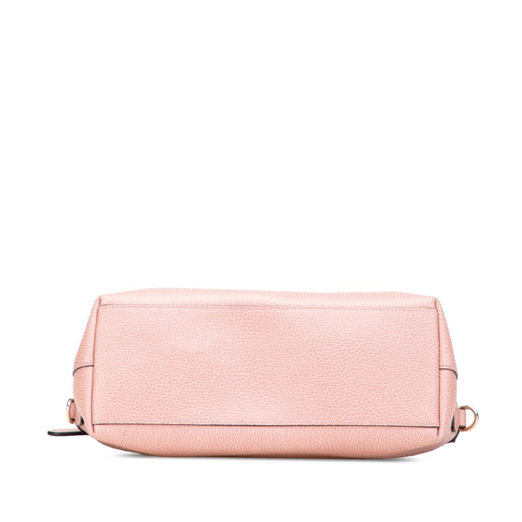 Gucci Dollar Calfskin GG Charm Satchel - Image 6