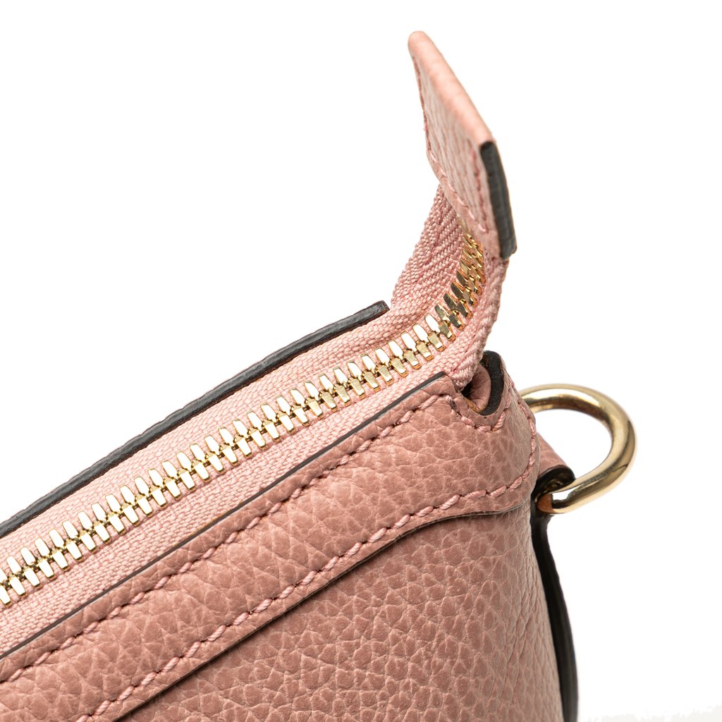 Gucci Dollar Calfskin GG Charm Satchel - Image 10