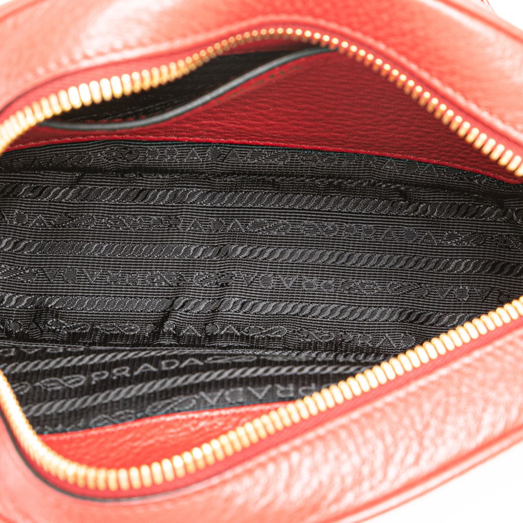 Prada Vitello Daino Dome Crossbody - 4