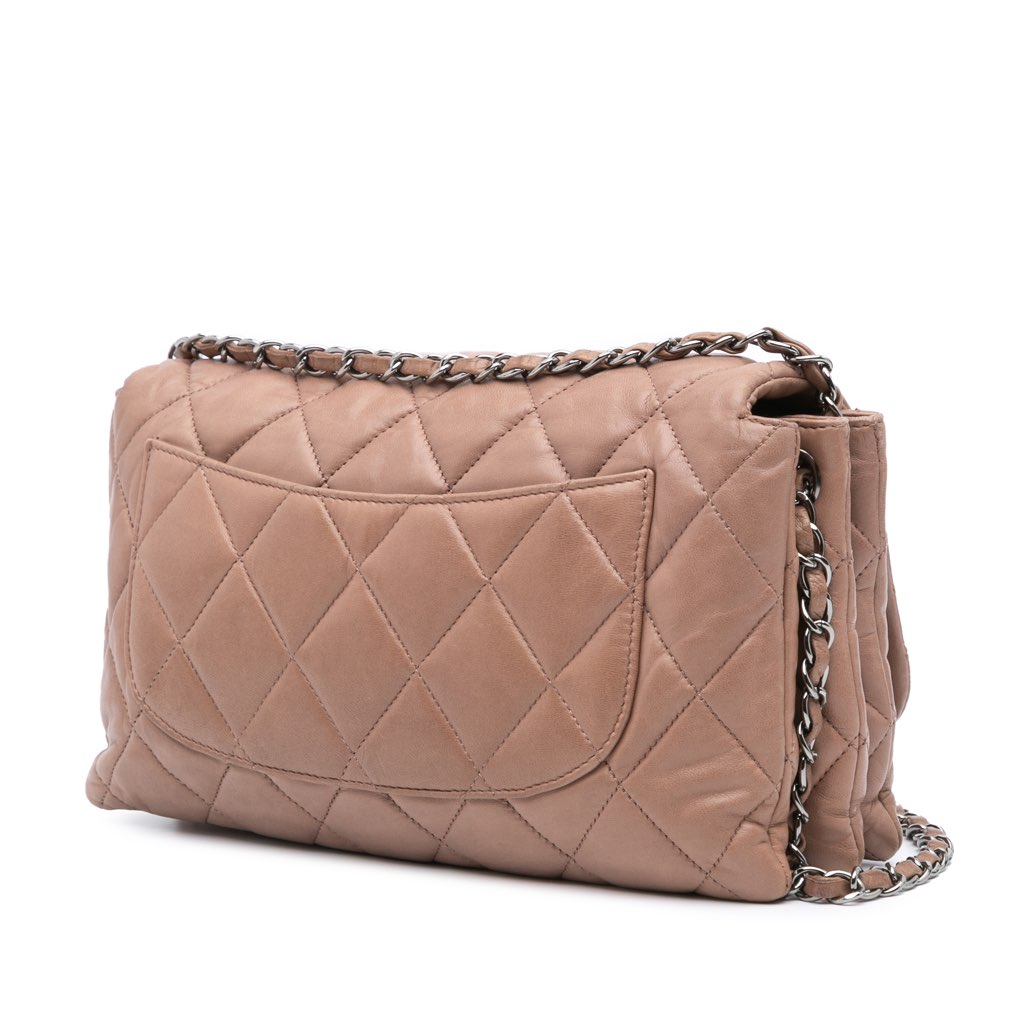 Chanel Quilted Lambskin 3 Accordion Flap - 2