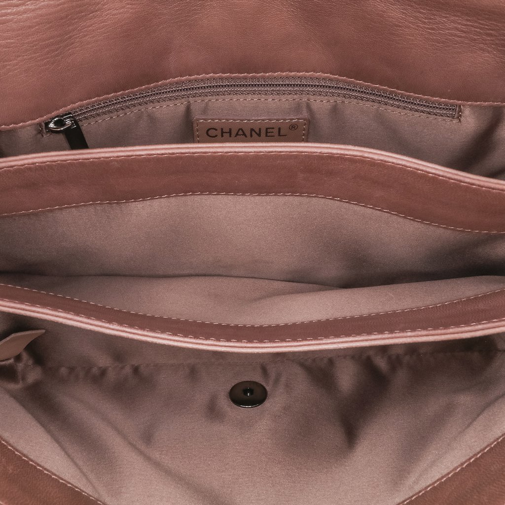 Chanel Quilted Lambskin 3 Accordion Flap - 4