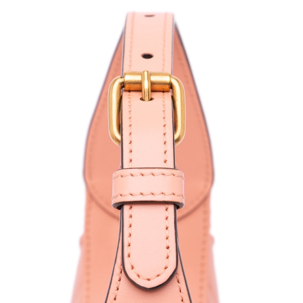 Gucci Mini Matelasse Leather GG Marmont Half Moon Hobo - Image 11