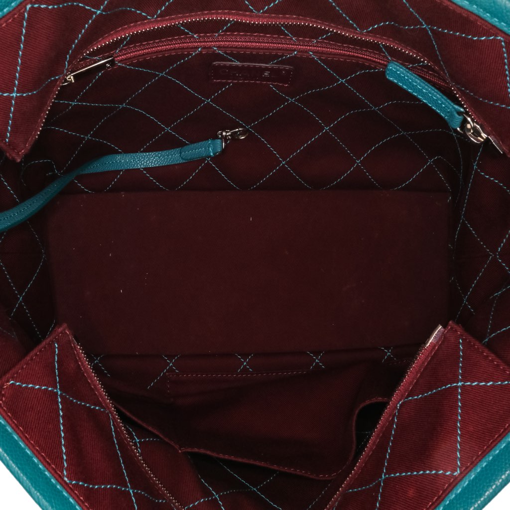 Chanel Small Quilted Caviar Daily Shopping Tote - 4