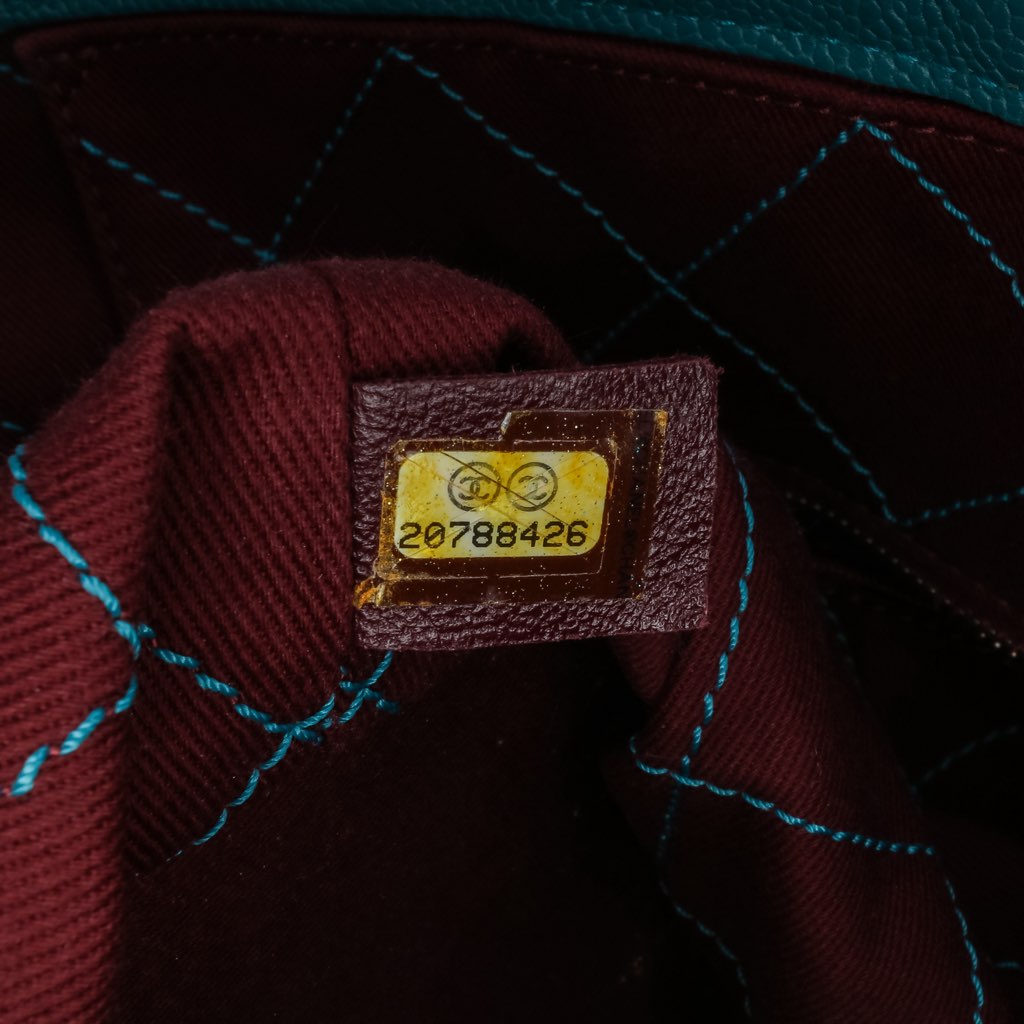 Chanel Small Quilted Caviar Daily Shopping Tote - Detail 1