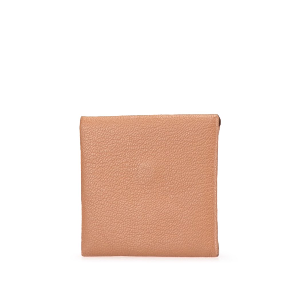 Hermès Chevre Mysore Bastia Coin Pouch - Back view