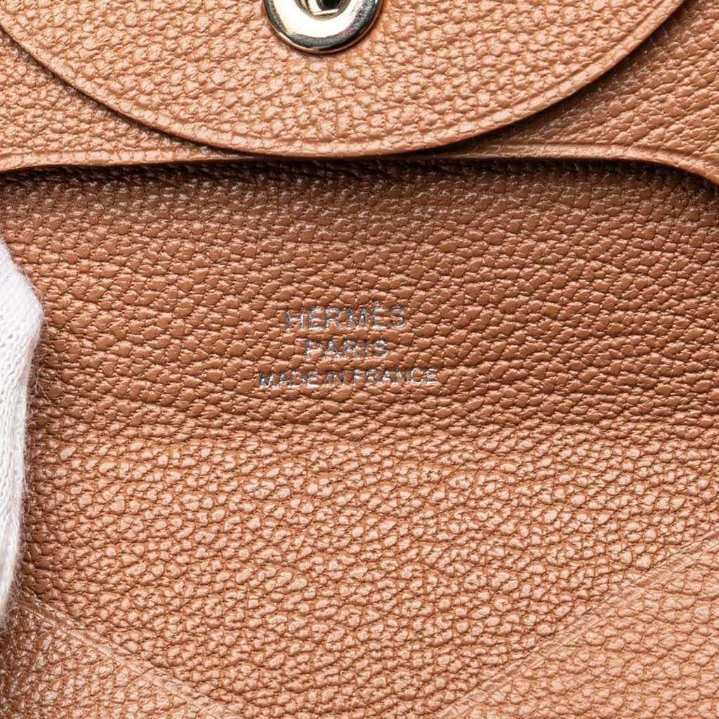 Hermès Chevre Mysore Bastia Coin Pouch - Side view