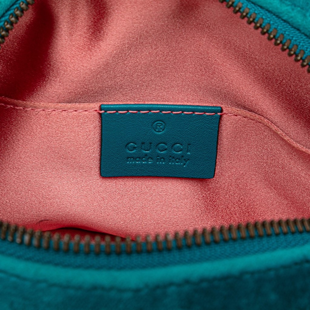 Gucci GG Marmont Velvet Matelasse Belt Bag - 5