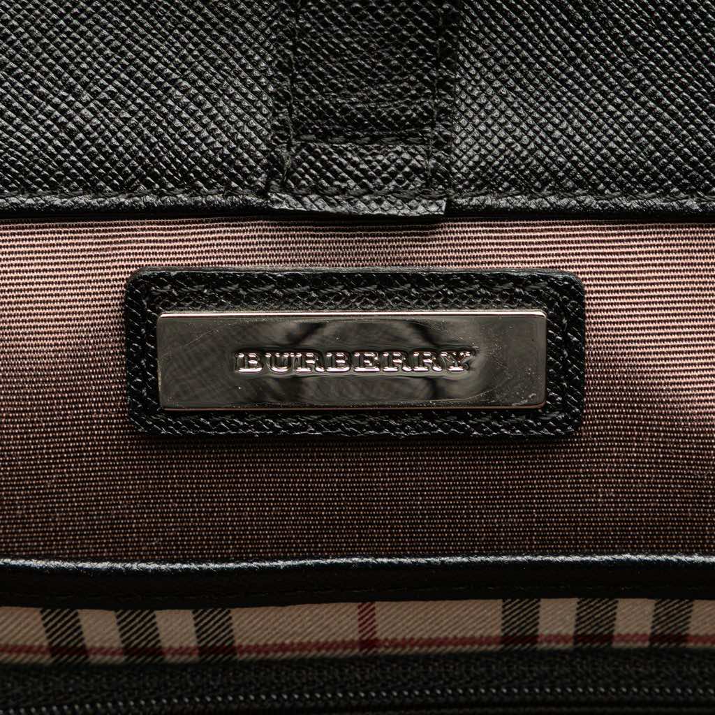 Burberry Leather Tote - Side view