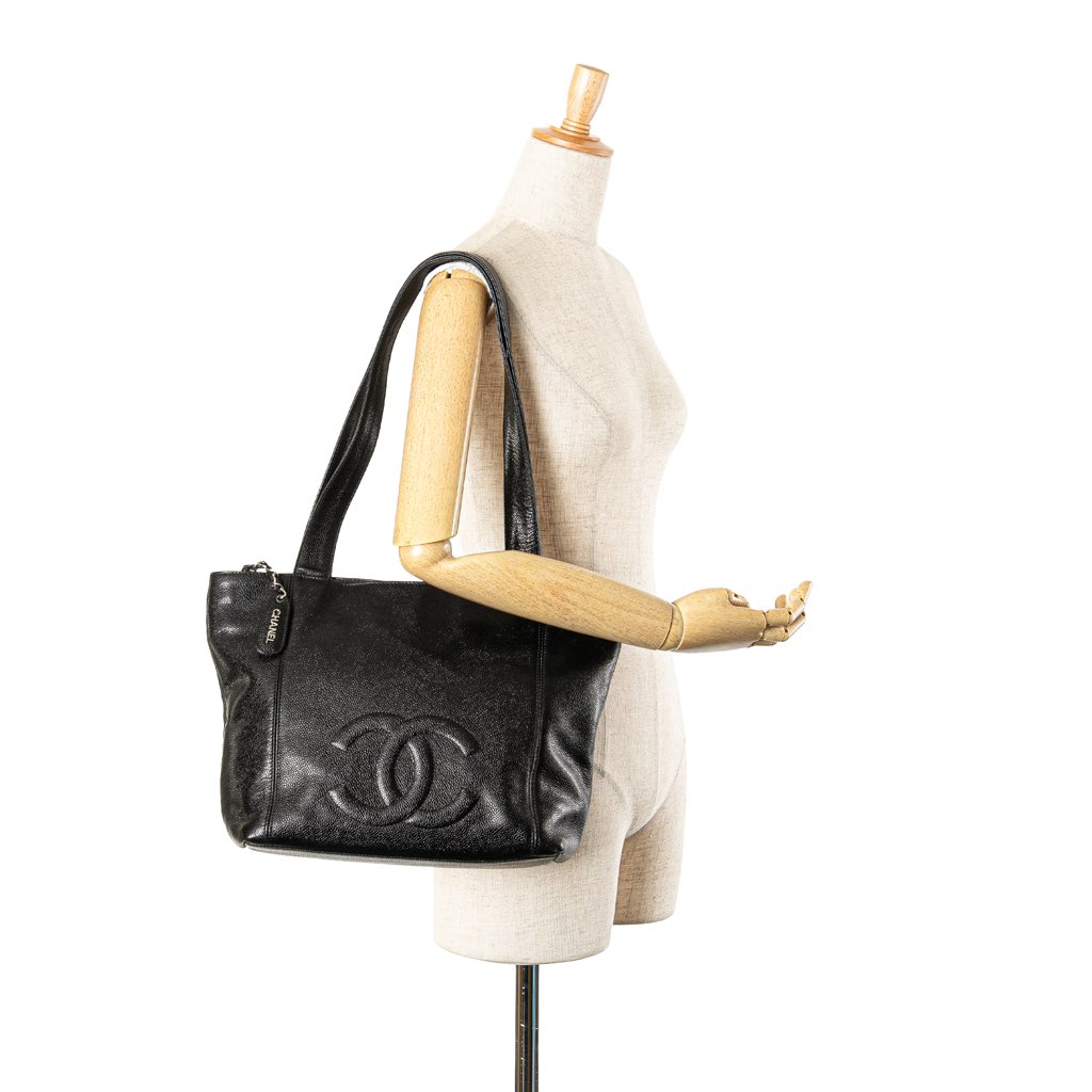 Chanel CC Caviar Tote - Image 14