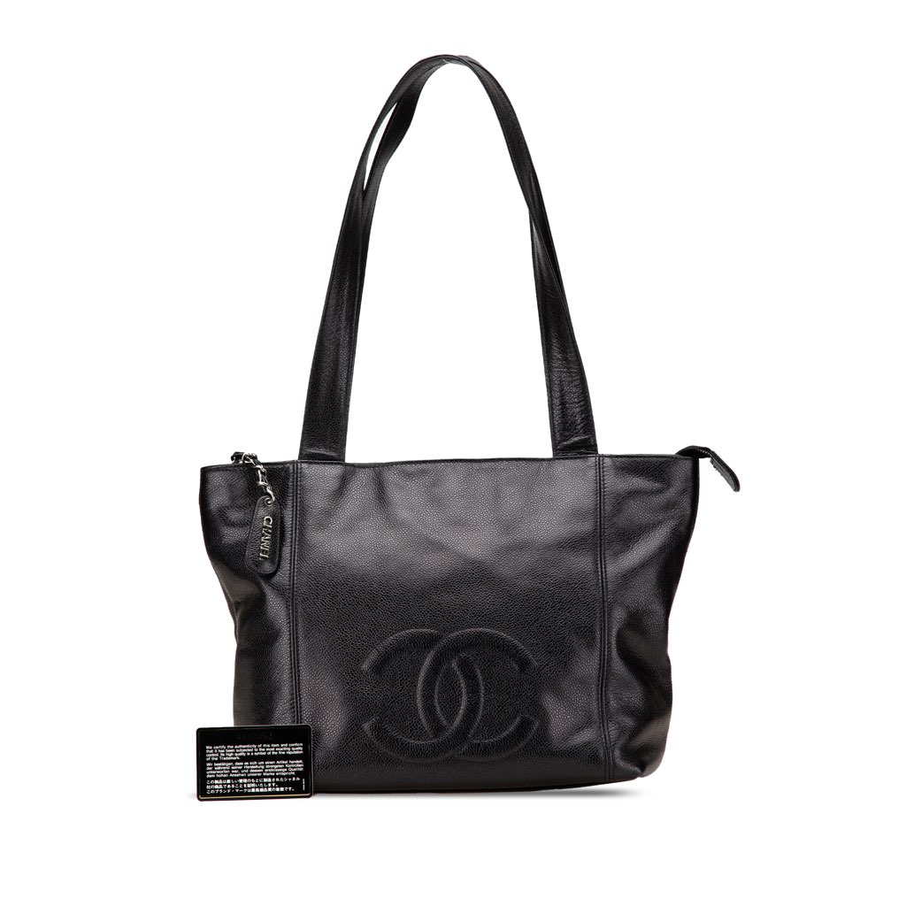 Chanel CC Caviar Tote - Image 15