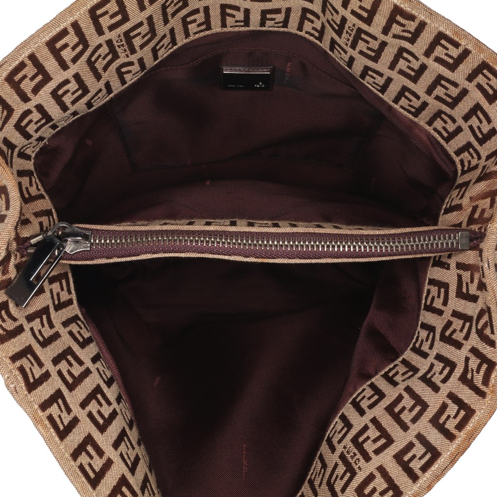 Fendi Zucchino Canvas Tote - 4