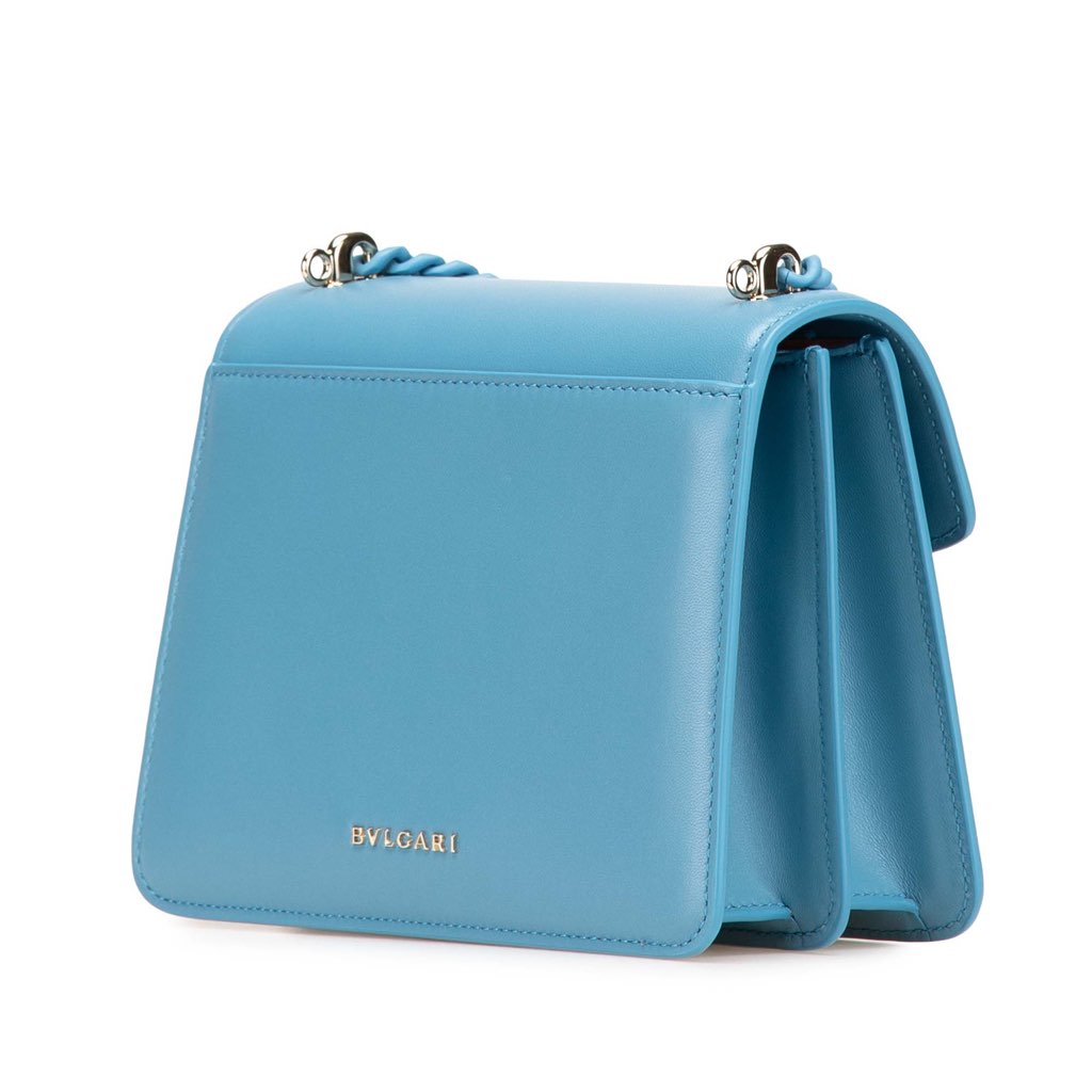 Bvlgari Leather Serpenti Forever Maxi Chain Top Handle Bag - 2