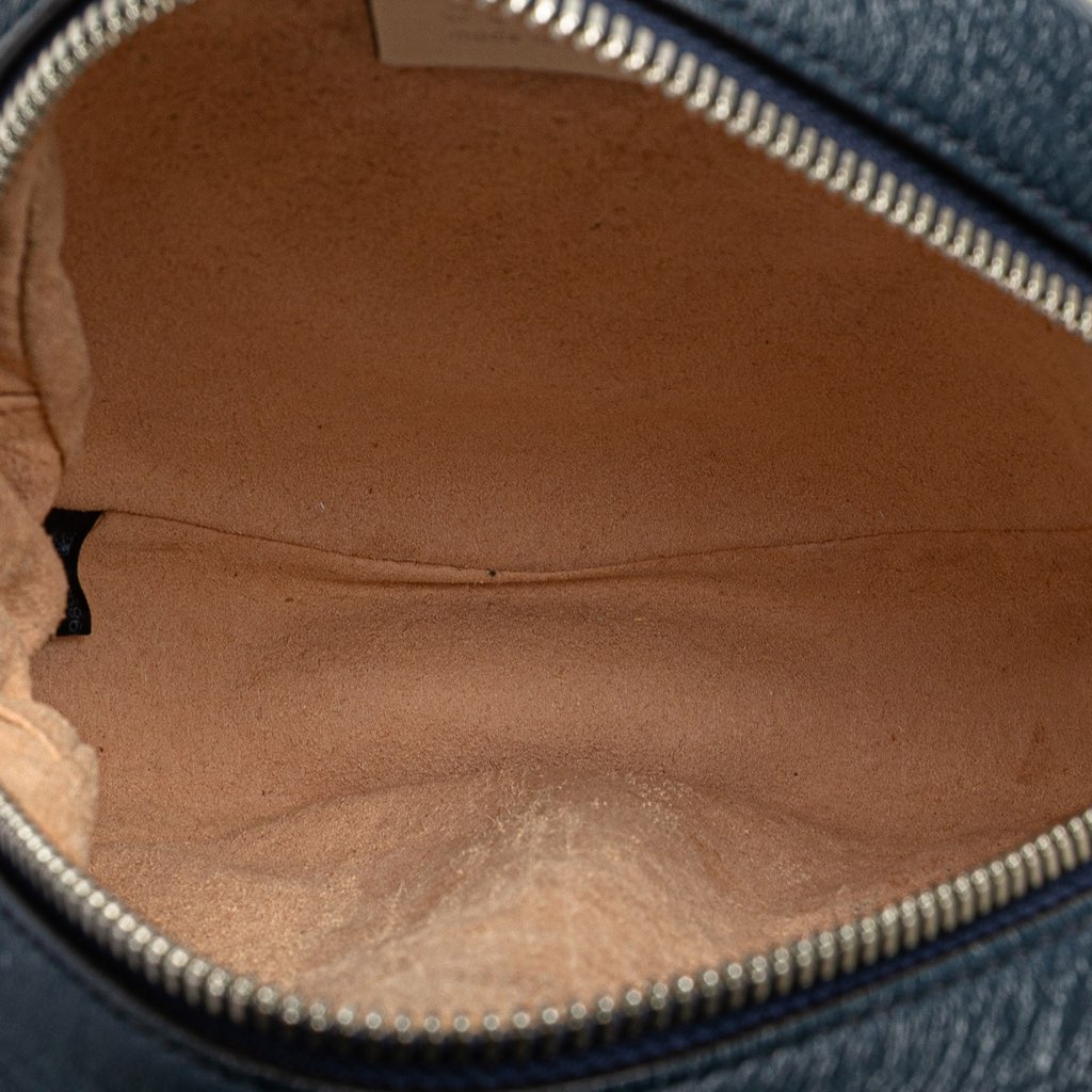 Gucci Mini GG Marmont Matelasse Leather Torchon Round Crossbody - 4