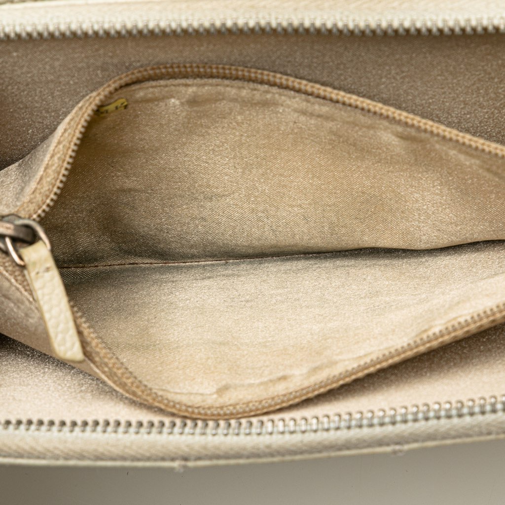 Chanel CC Quilted Caviar Zip Around Long Wallet - 5