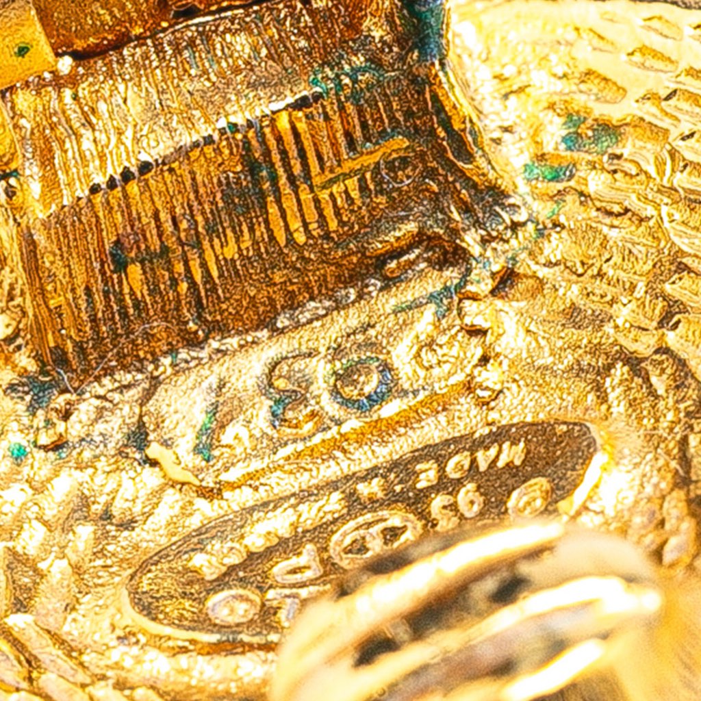 Chanel Gold Plated CC Clip On Earrings - 4