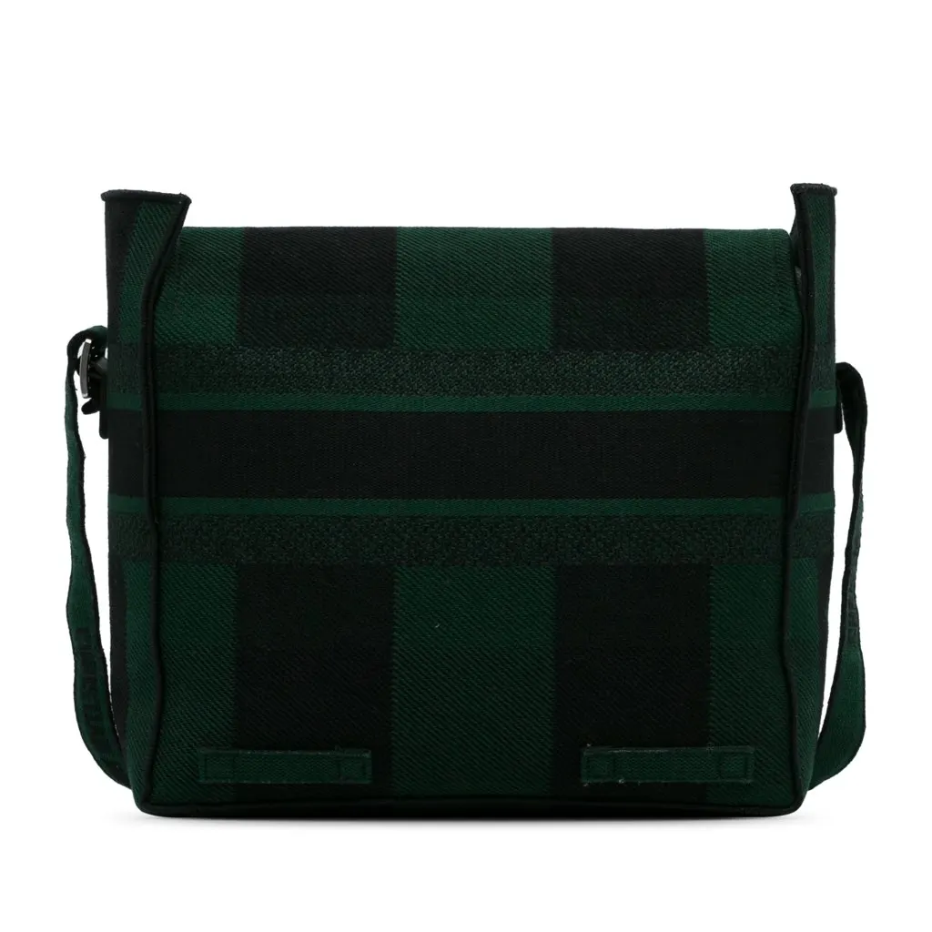 Dior Diorcamp Messenger Bag Green Canvas Very good - Inside View