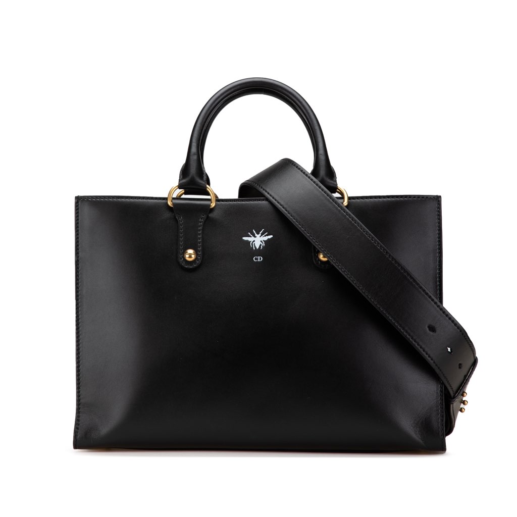 Dior Leather D Bee Satchel
