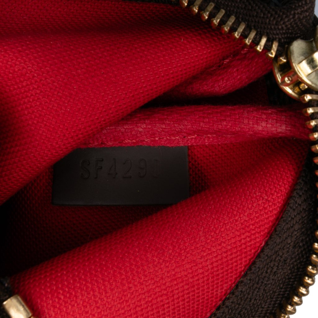 Louis Vuitton Damier Ebene Mini Pochette Accessoires - Detail 1