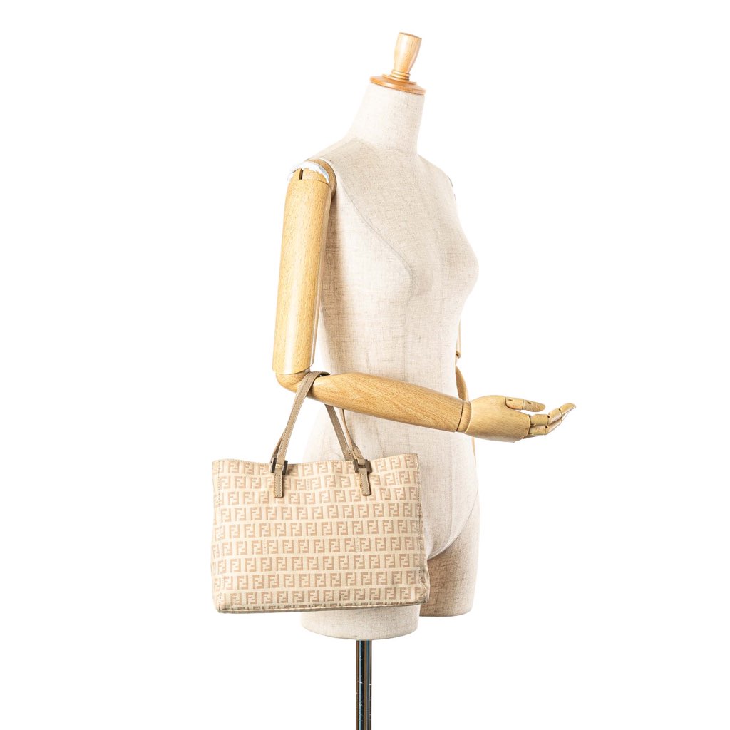 Fendi Zucchino Canvas Tote - Image 14
