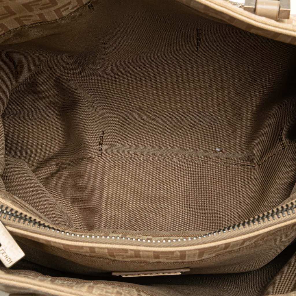 Fendi Zucchino Canvas Tote - Side view