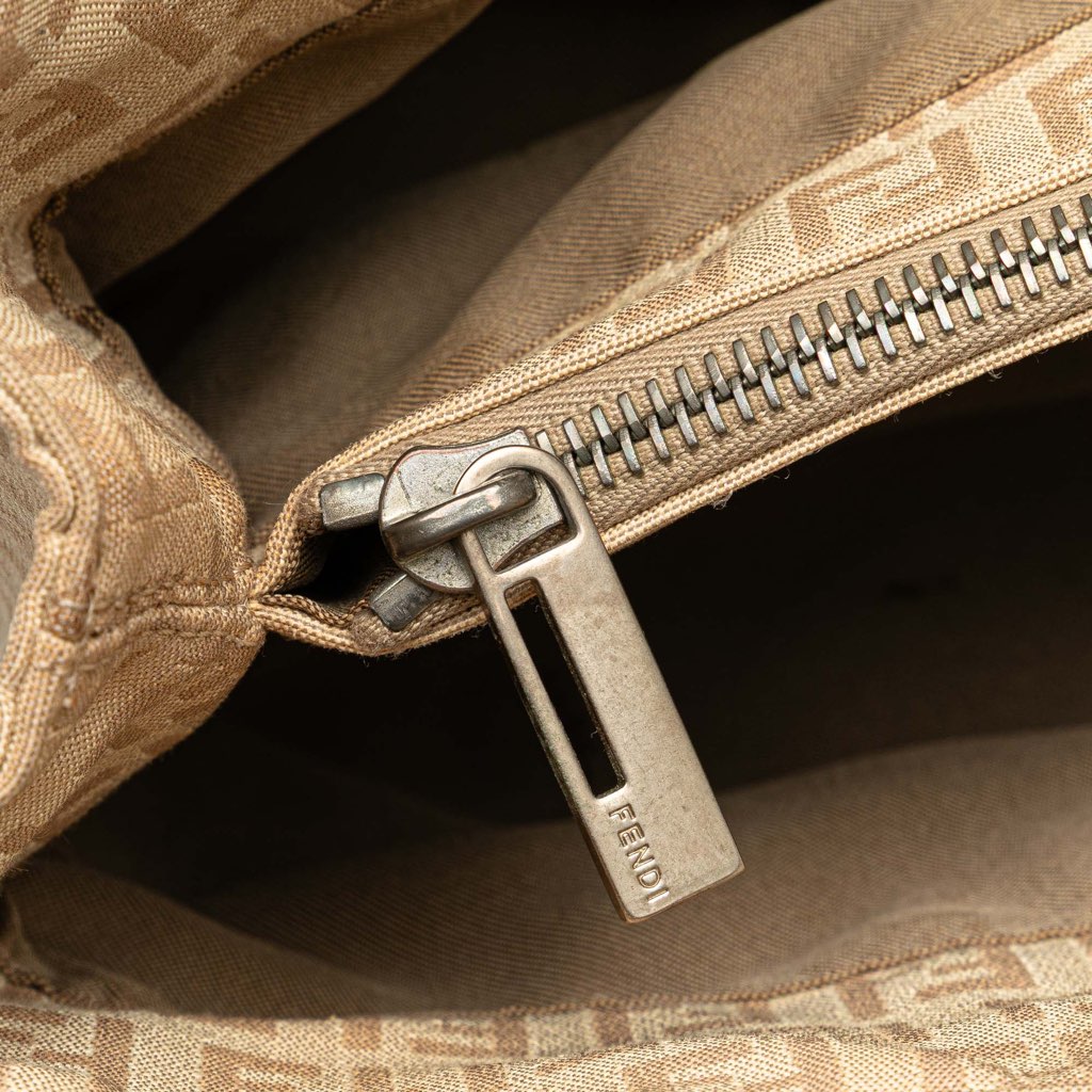 Fendi Zucchino Canvas Tote - Image 12