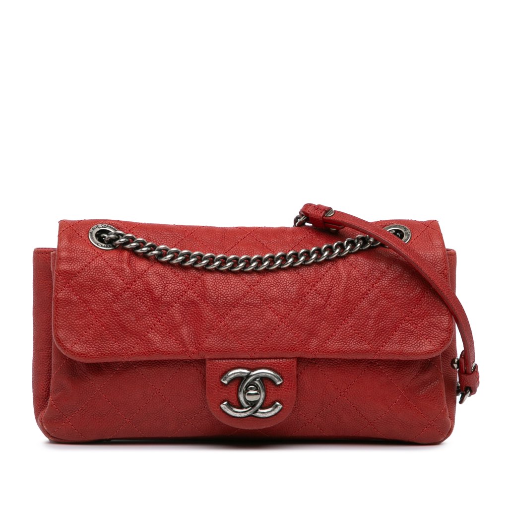 Chanel Medium Quilted Caviar Simply CC Flap