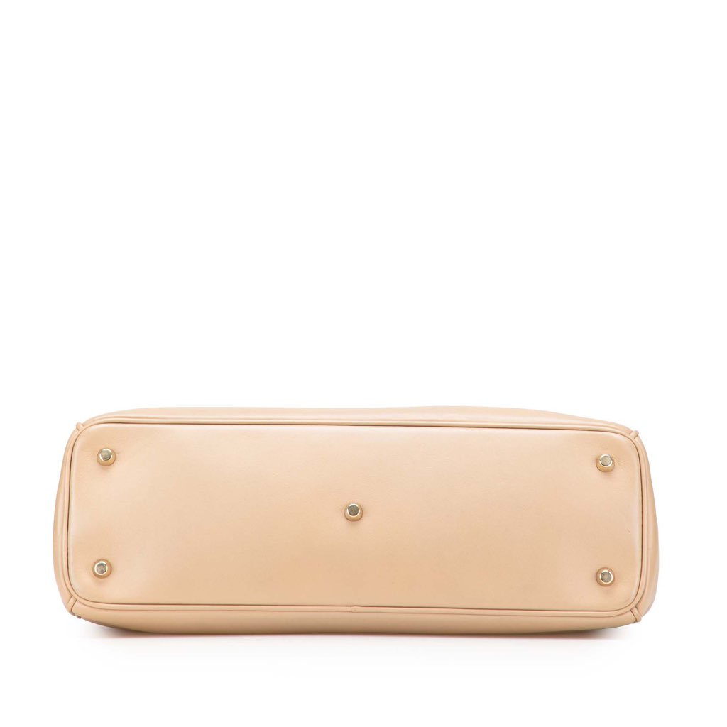 Dior Large Bicolor Leather Diorissimo Satchel - 3