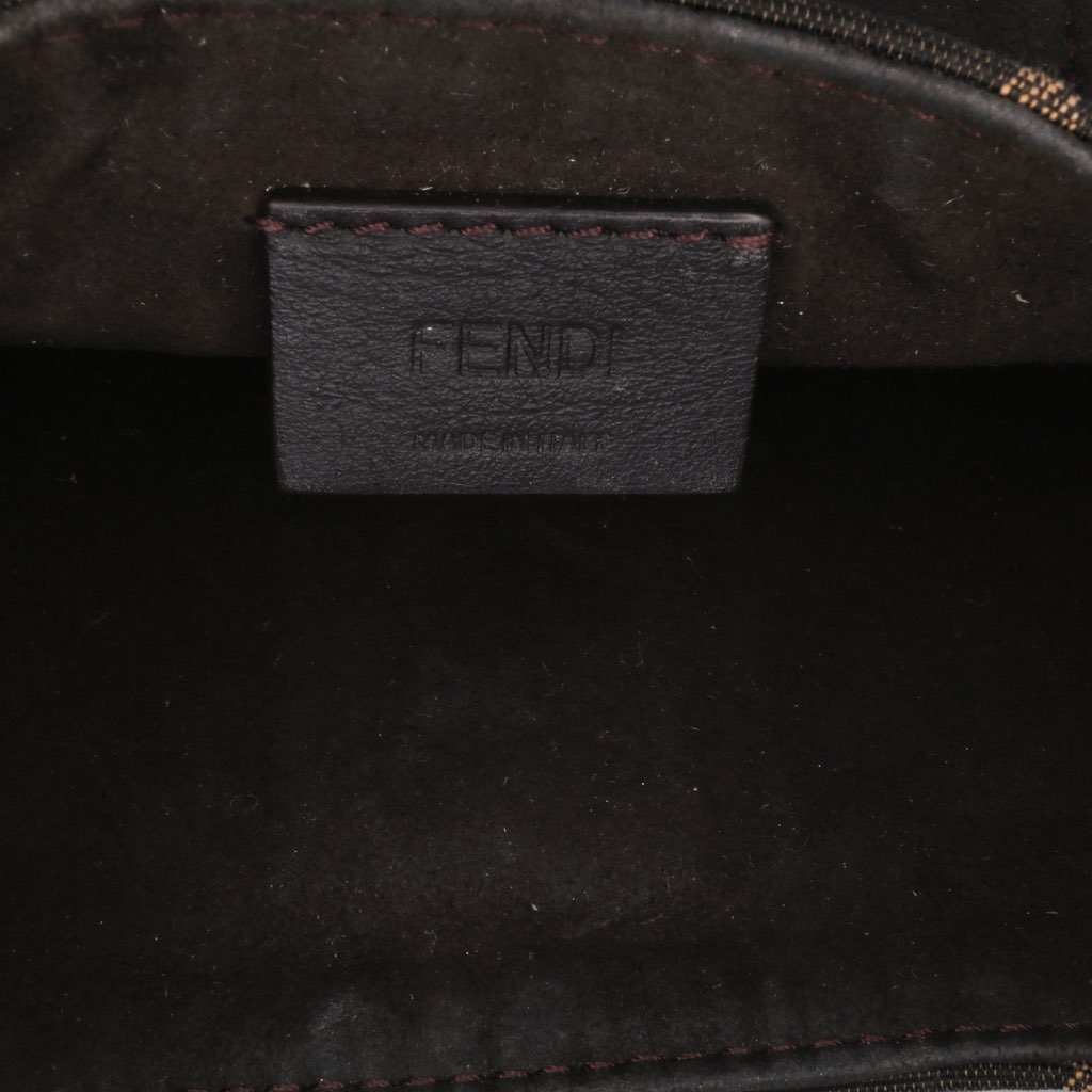 Fendi Mini Zucca Canvas Cookie Hobo - 5