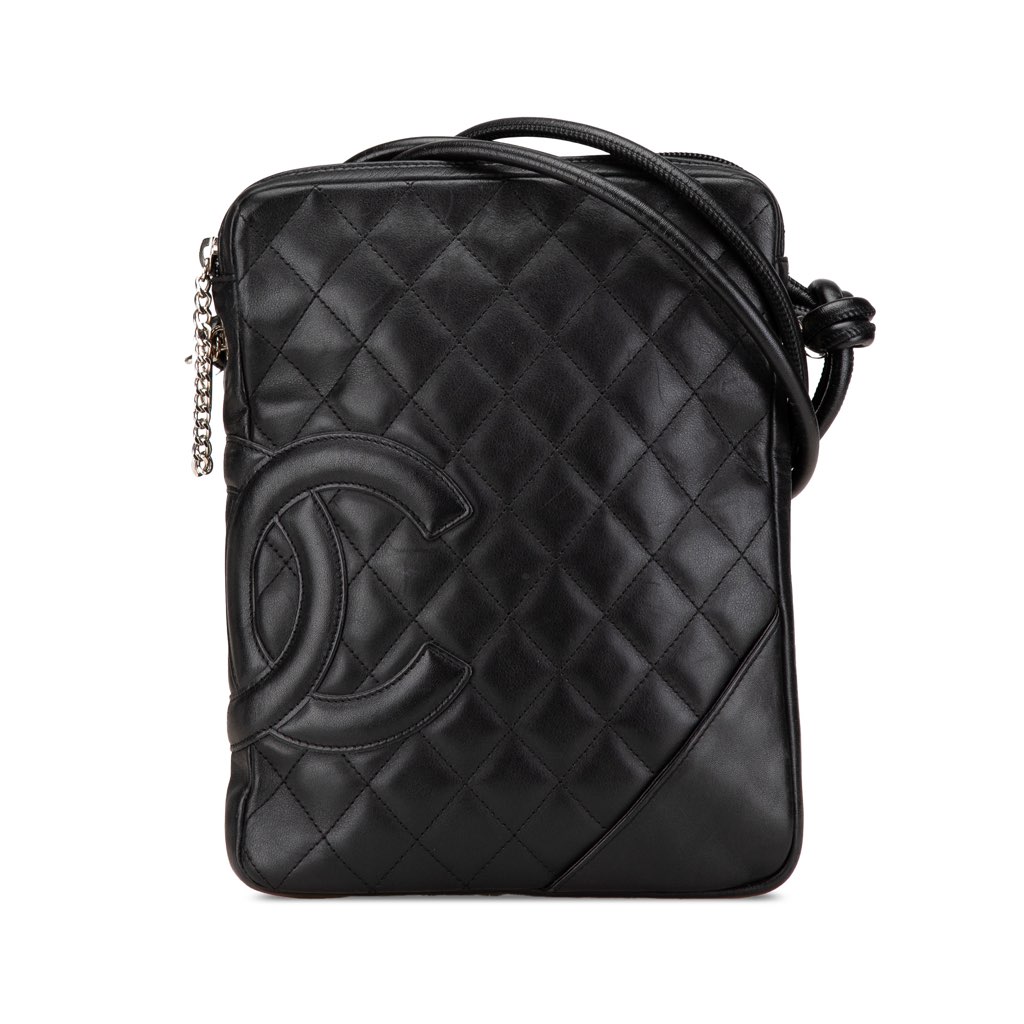Chanel Lambskin Cambon Ligne Crossbody