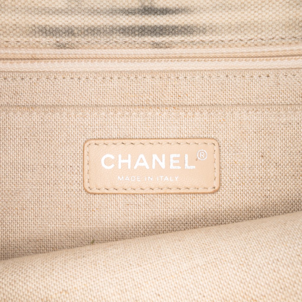 Chanel Canvas Iliad Flap Clutch - 5