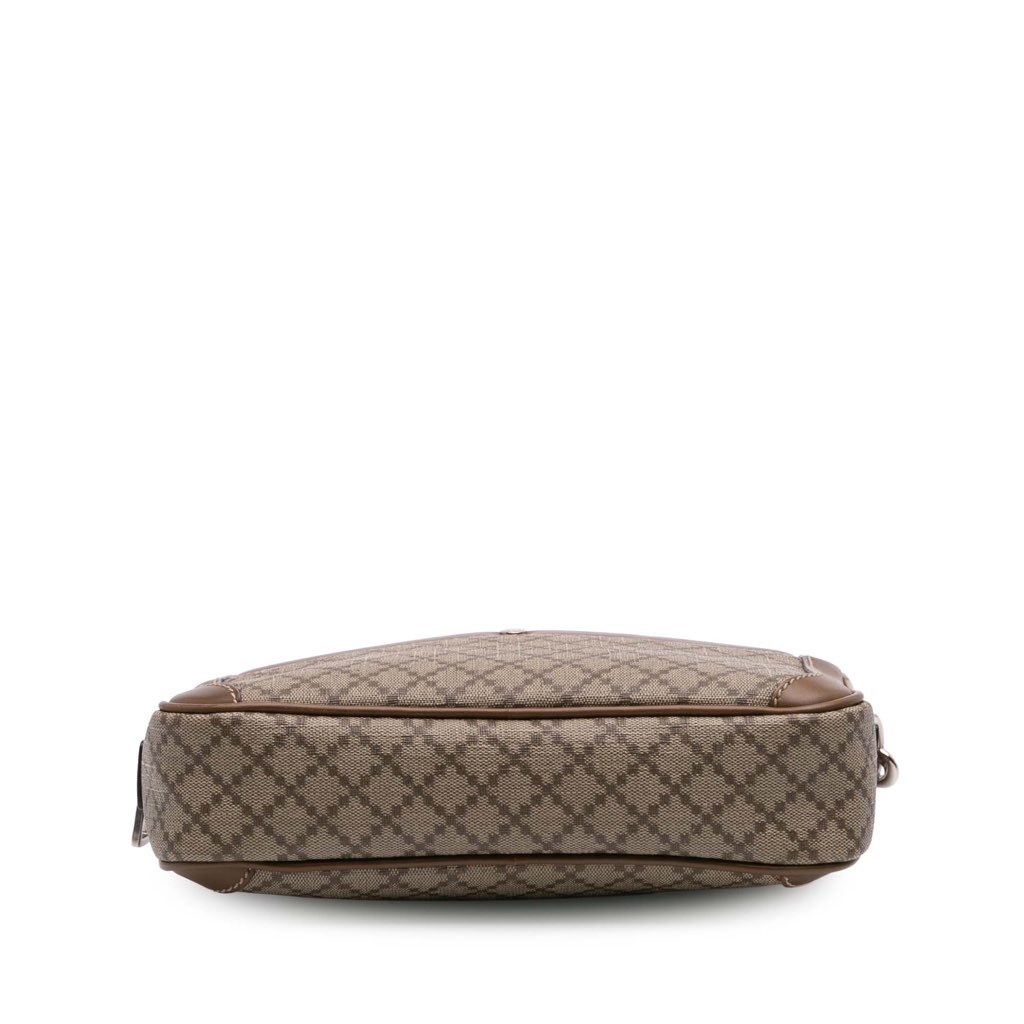 Gucci Diamante Coated Canvas Clutch - Image 6