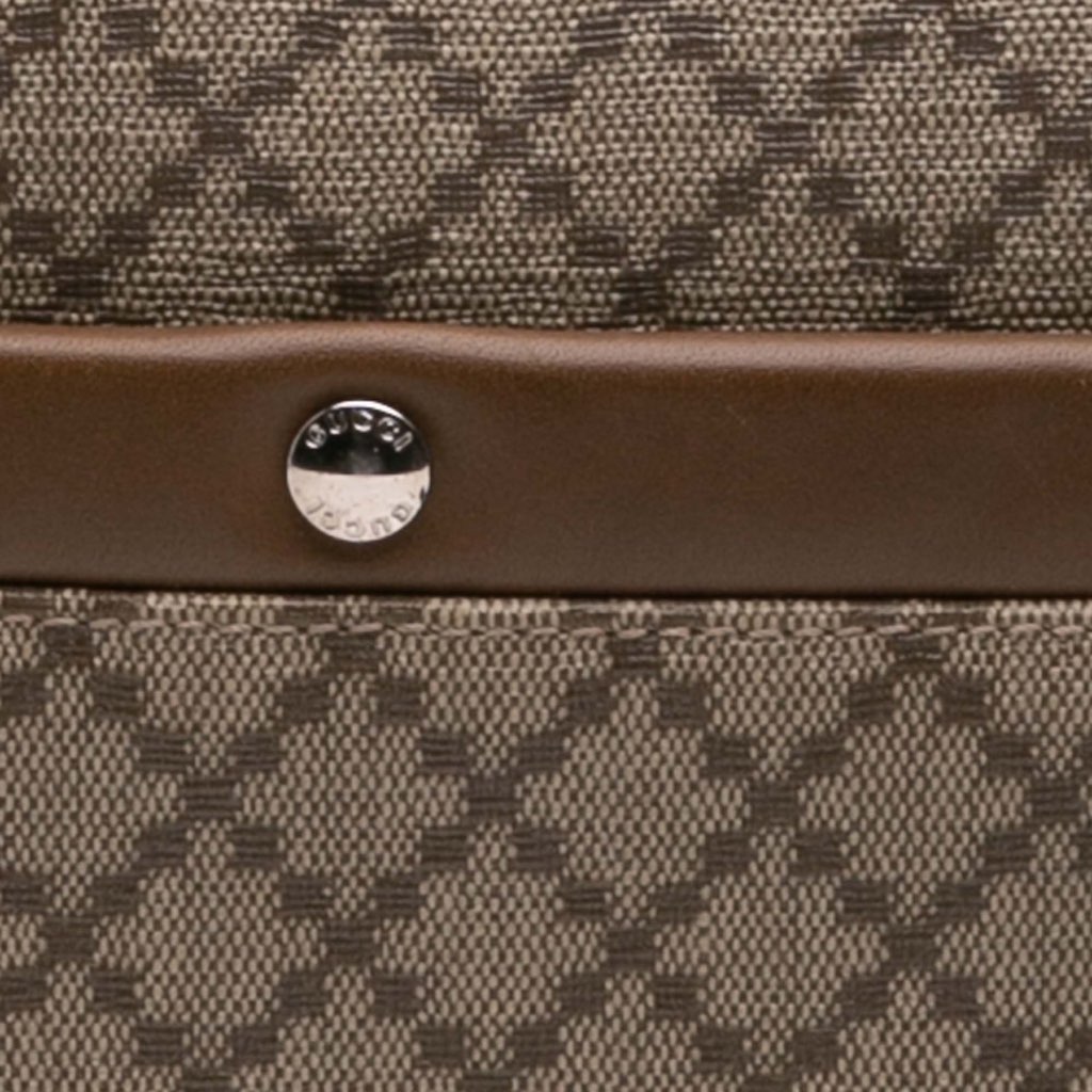 Gucci Diamante Coated Canvas Clutch - Detail 1
