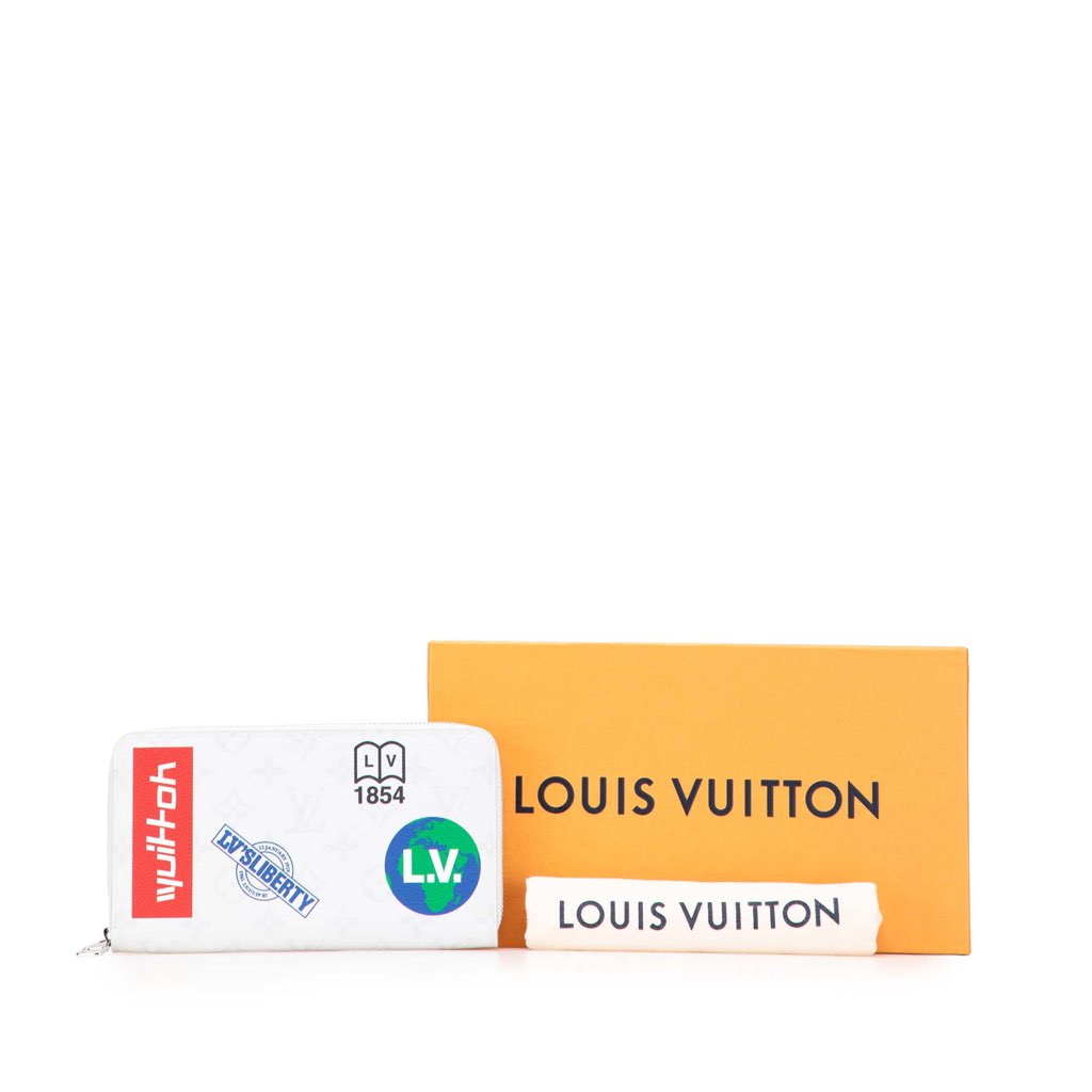 Louis Vuitton Monogram Logo Story Zippy Long Wallet - Image 15
