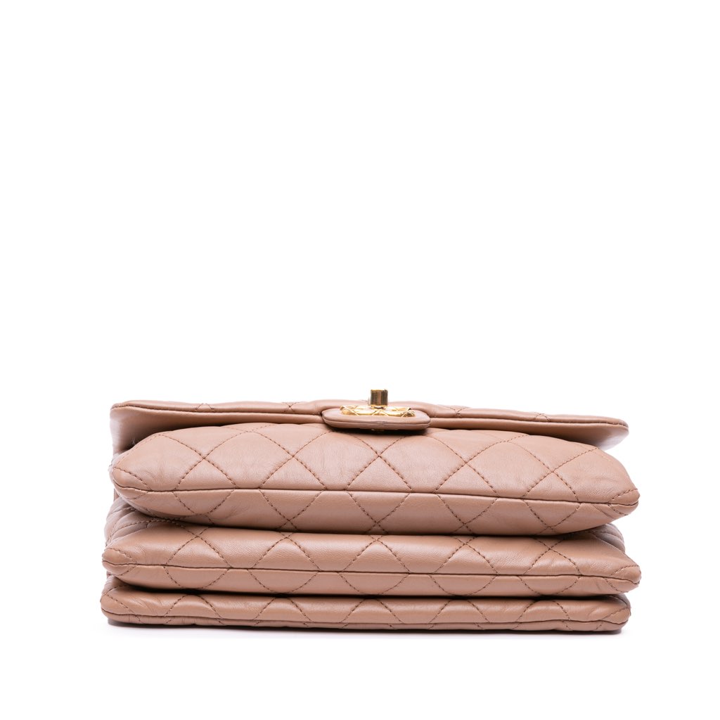 Chanel Medium Quilted Lambskin Pillow Crush Flap - 3
