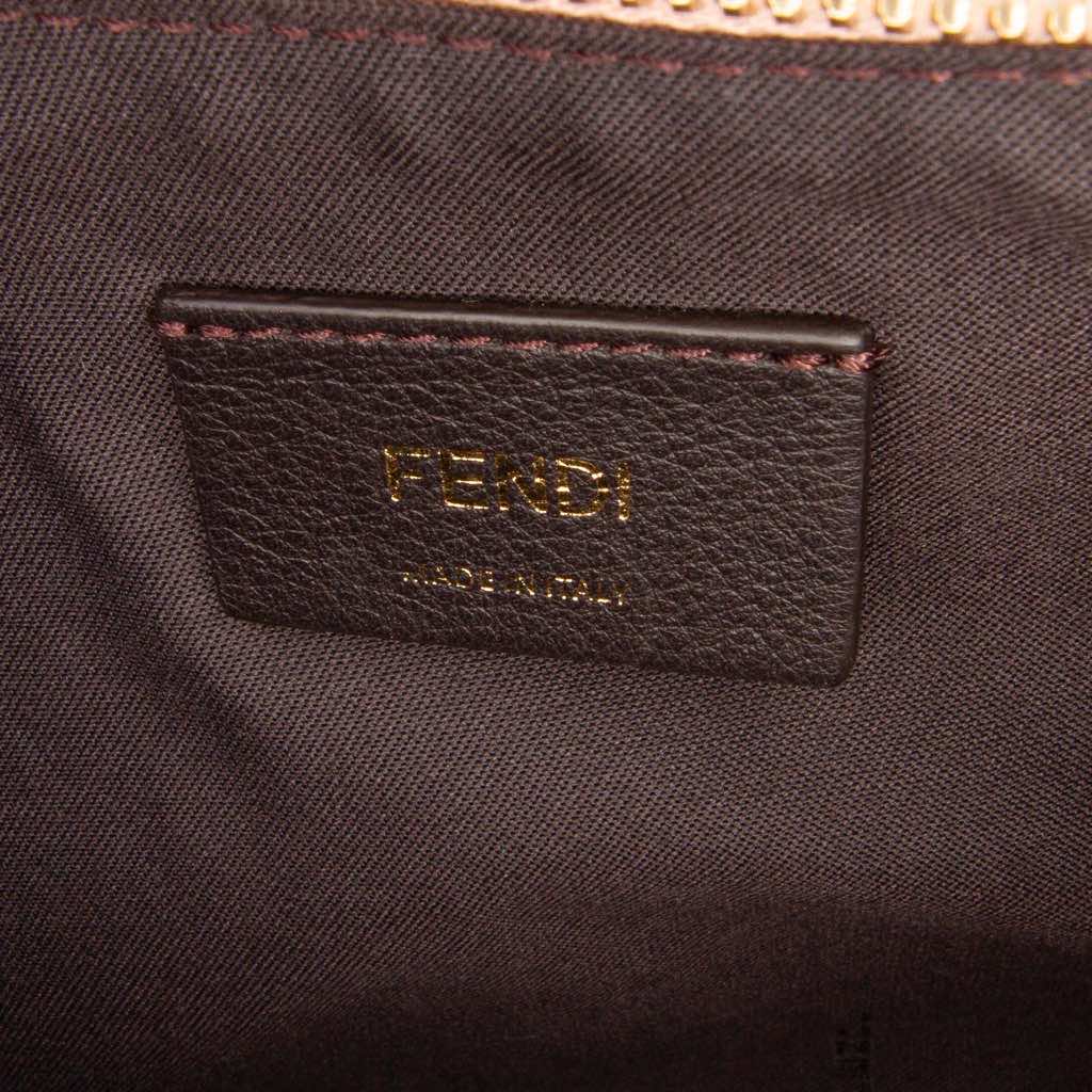 Fendi Small Leather Fendigraphy Hobo - Detail 1