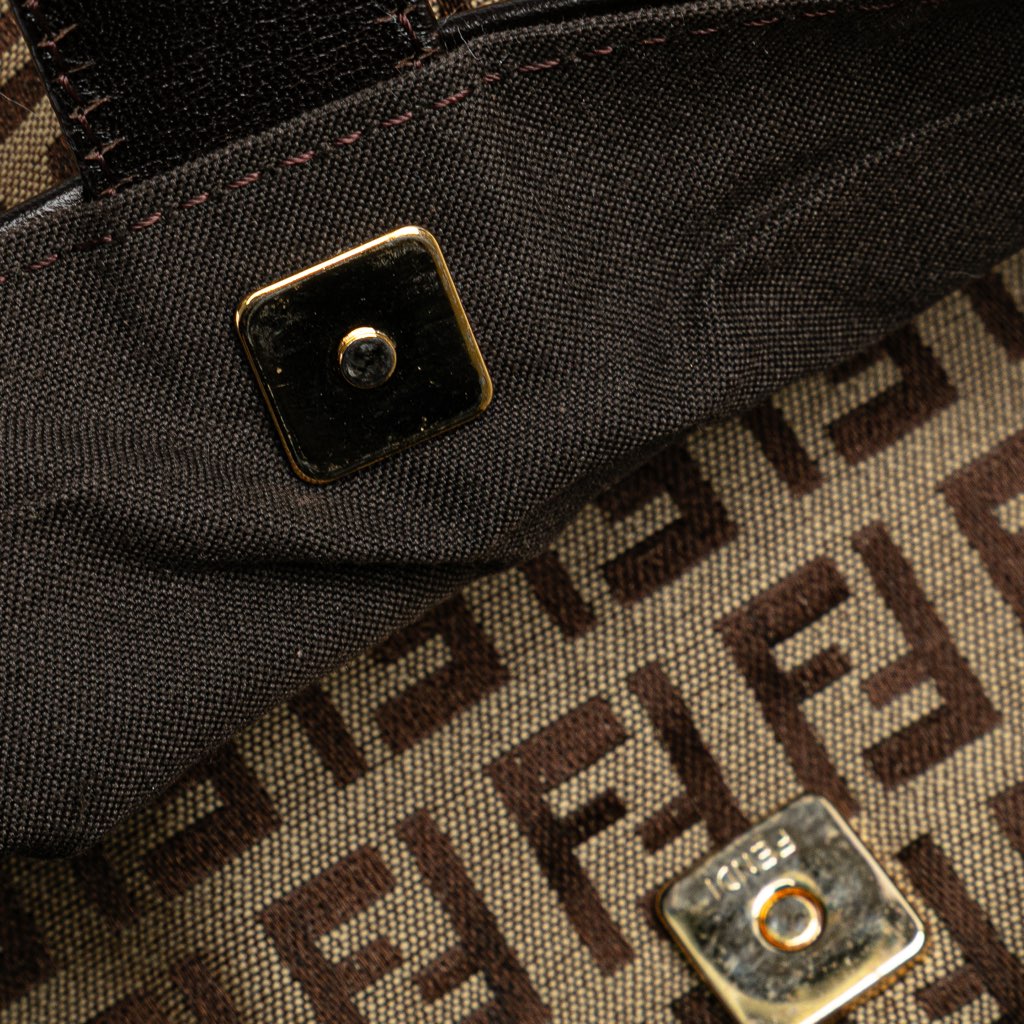 Fendi Zucchino Canvas Crossbody - Detail 2